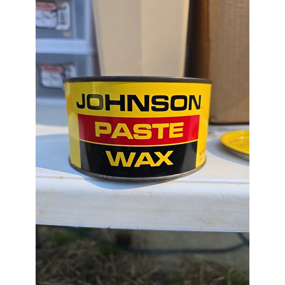 (1) SC Johnson Paste Wax The Original Formula, 16 oz 1lb Can Barely Used See Pic